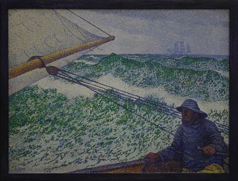 Théo van Rysselberghe, L'homme à la barre
