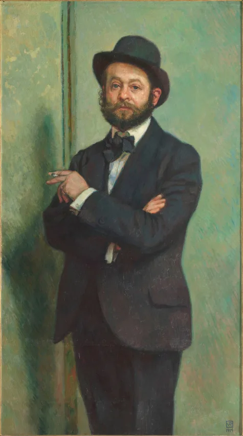 Théo van Rysselberghe, Portrait of Auguste Perret