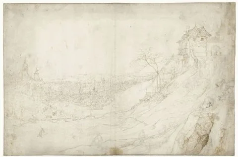 Roelant Savery, Gezicht op Praag