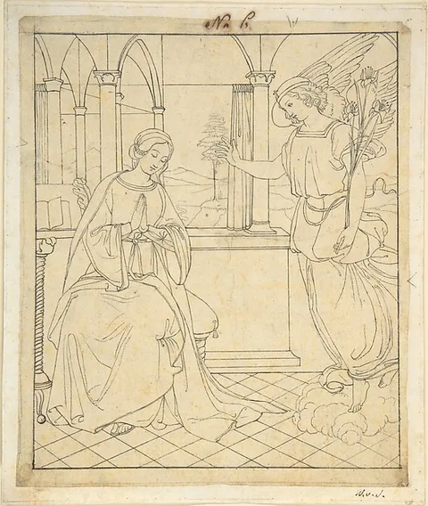 Friedrich Wilhelm Schadow, The Annunciation