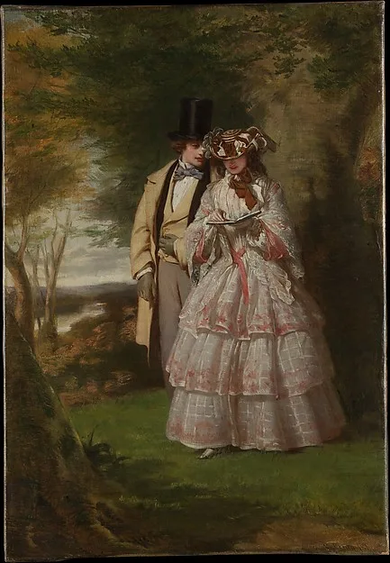 William Powell Frith, The Two Central Figures in "Derby Day"