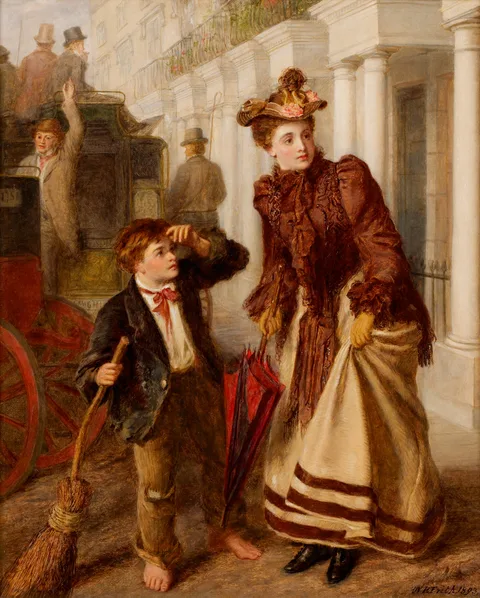William Powell Frith, The Crossing Sweeper