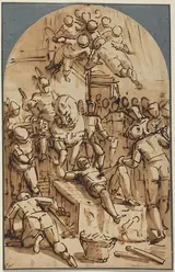 Luca Cambiaso, The Martyrdom of Saint Lawrence