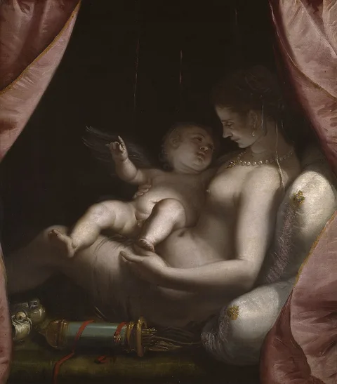 Luca Cambiaso, Venus and Cupid