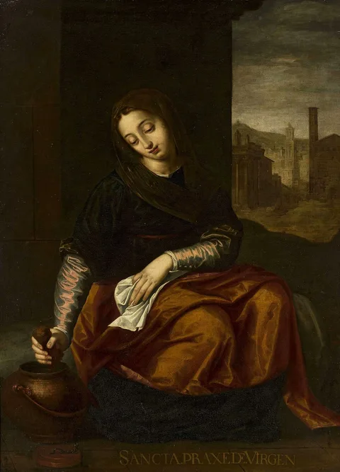 Luca Cambiaso, Saint Praxedis