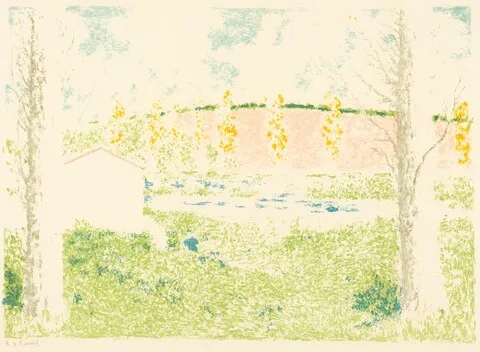 Ker-Xavier Roussel, Landscape with a House (Paysage avec maison)