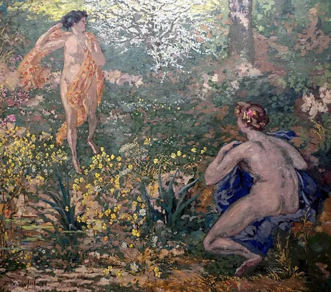 Ker-Xavier Roussel, Rape of Leucippus' daughters