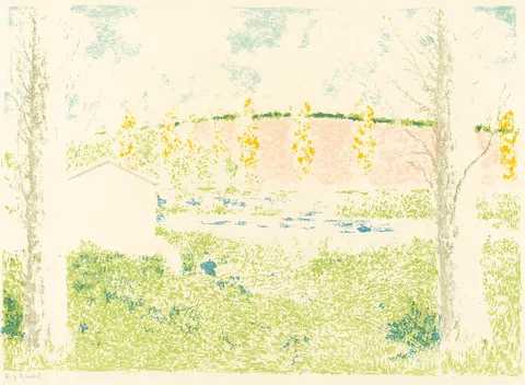 Ker-Xavier Roussel, Landscape with a House (Paysage avec maison)