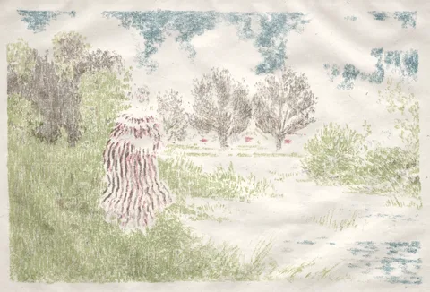 Ker-Xavier Roussel, Woman in a Striped Dress