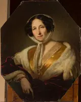 Karl von Blaas, Portrait of Elizabeth Vorontsova née Branicka (1792-1880).