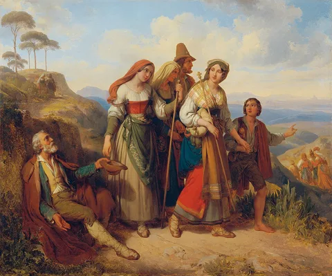 Johann Ender, Roman pilgrims
