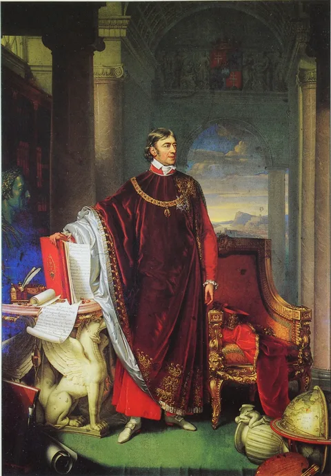 Johann Ender, Portrait of Ferenc Széchényi