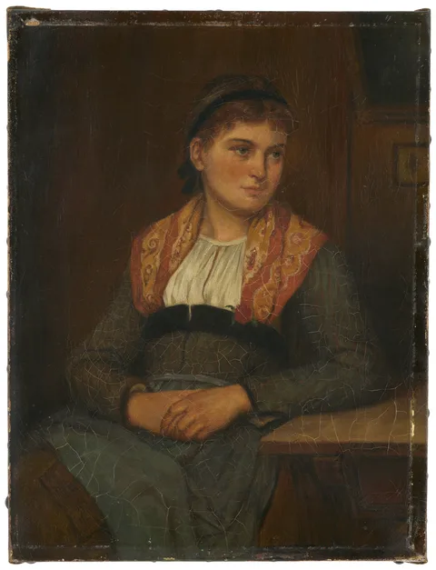 Benjamin Vautier, Peasant Girl