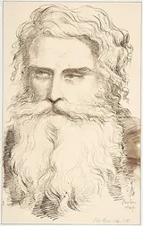 George Hayter, Head of a Bearded Old Man