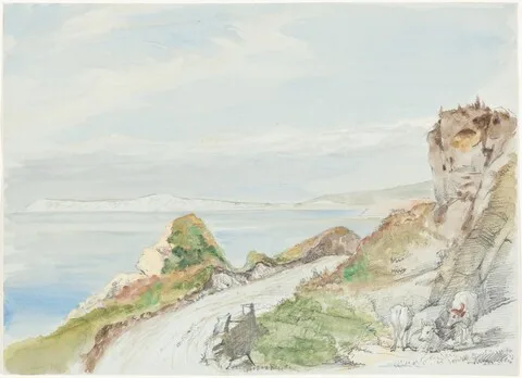 George Hayter, Freshwater Bay, Isle of Wight