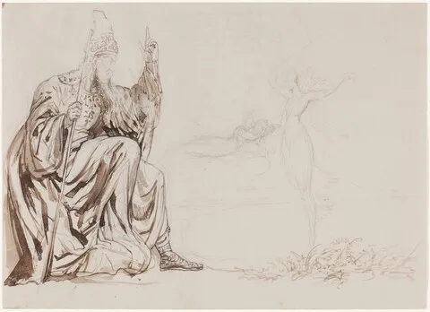George Hayter, A Magician
