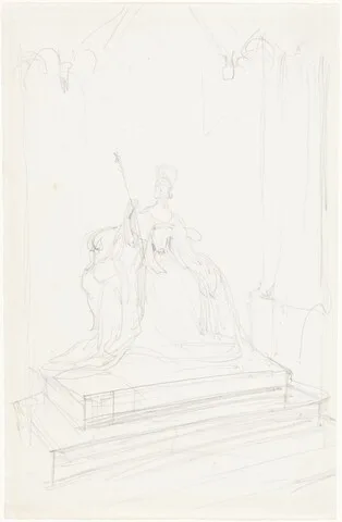 George Hayter, Study for "Queen Victoria"