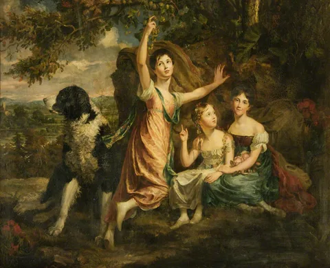 George Hayter, Ladies Alice, Jane and Caroline Gordon