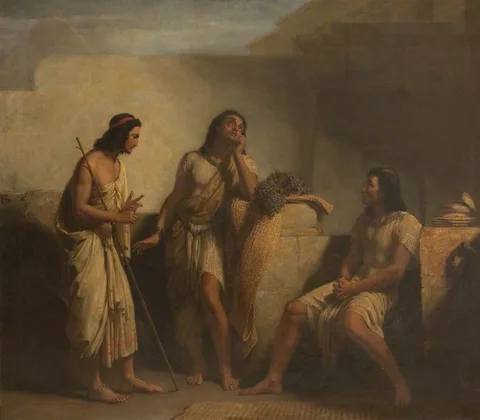 George Hayter, Joseph Interpreting the Dream of the Chief Baker