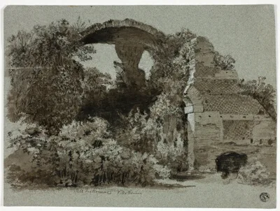 George Hayter, Sale Pretroriane, Villa Adriana