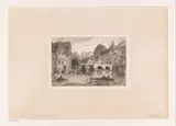 Theodor Hagen, Stadsgezicht met rivier
