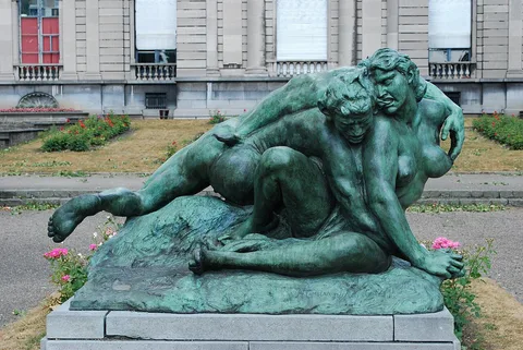 Jef Lambeaux, Le Faune mordu