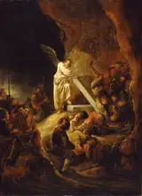 Benjamin Gerritsz Cuyp, The Angel Taking away the Stone from the Grave