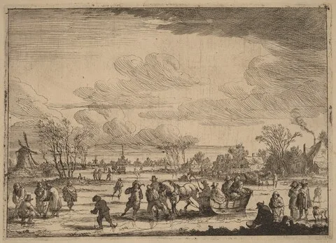 Pieter Bout, Ice Sleighs