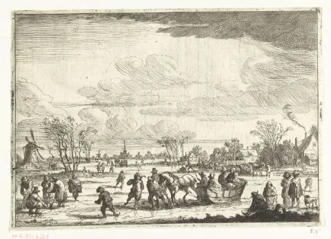 Pieter Bout, Arrenslee op het ijs