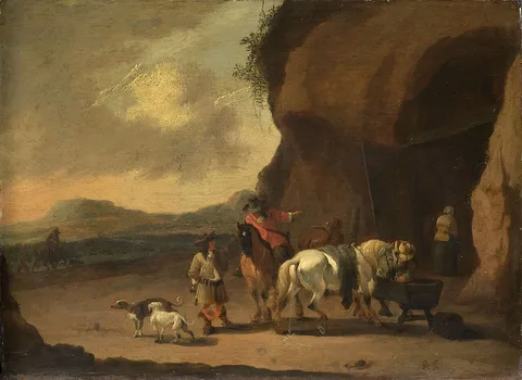 Pieter Bout, The way station