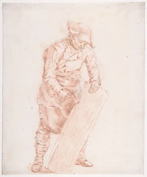 Jan Josef Horemans the Elder, A Carpenter at Work