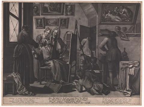 Jan Josef Horemans the Elder, The Painter