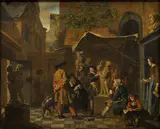 Jan Josef Horemans the Elder, A Sculptor's Studio