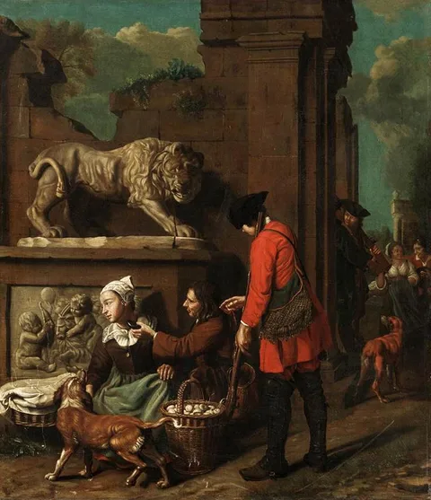 Jan Josef Horemans the Elder, Capriccio Scene