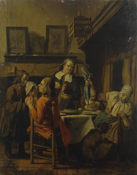 Jan Josef Horemans the Elder, A Genre Scene