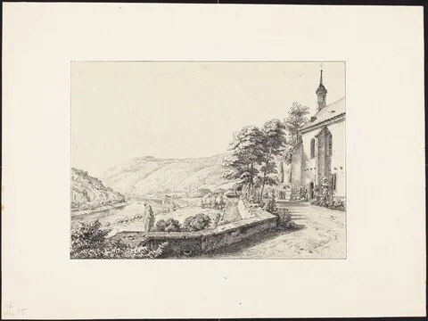 Ernst Fries, The Convent Terrace