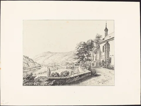 Ernst Fries, The Convent Terrace