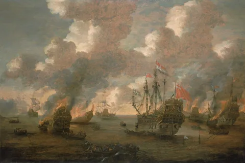Peter van de Velde, Dutch Attack on the Medway, 9-14 June 1667