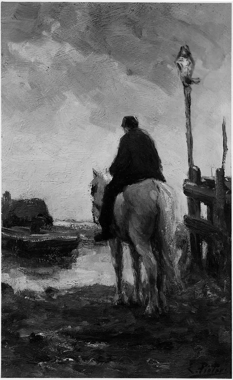 Evert Pieters, Man on a White Horse