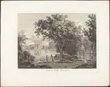Albert Christoph Dies, Lago in villa Borghese