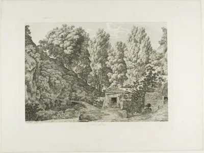 Jacob Wilhelm Mechau, A Civita Castellana