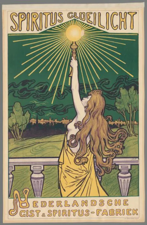 Jacques Zon, Spiritus Gloeilicht. Nederlandsche Gist & Spiritus-fabriek
