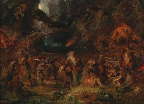 Meno Mühlig, The Homecoming of the Dwarfs after a Successful Hunt