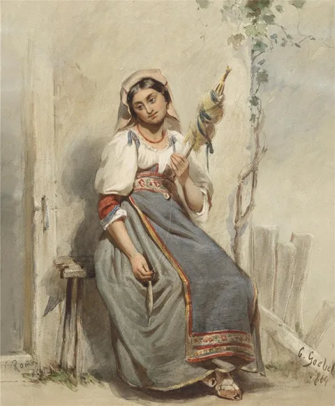 Carl Goebel, The spinner