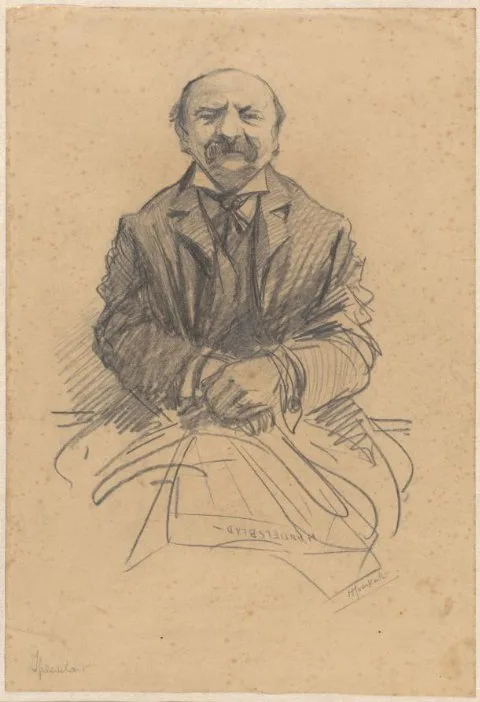 Herman Moerkerk, Portret van een speculant