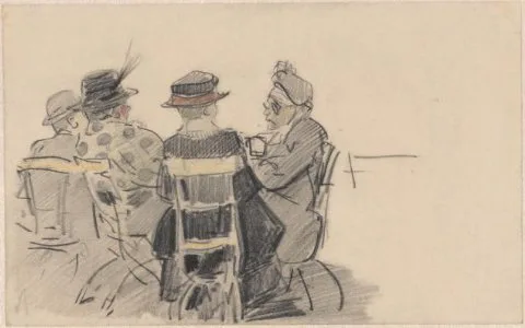 Herman Moerkerk, Theekransje