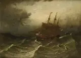 Duncan Fraser McLea, Sailing Vessel in a Storm