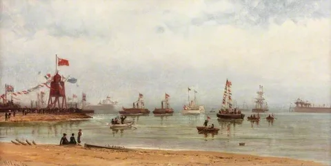Duncan Fraser McLea, The Opening of the Albert Edward Dock and Port of Tyne