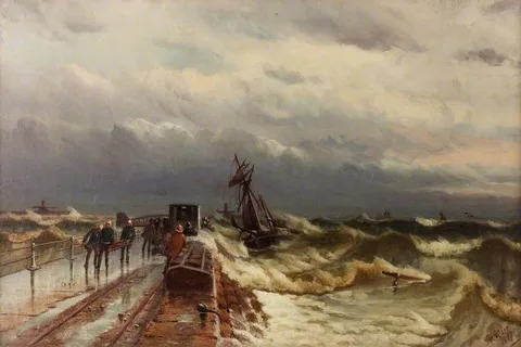 Duncan Fraser McLea, The Wreck of the Barque 'Jacob Rothenberg', 28 November 1878