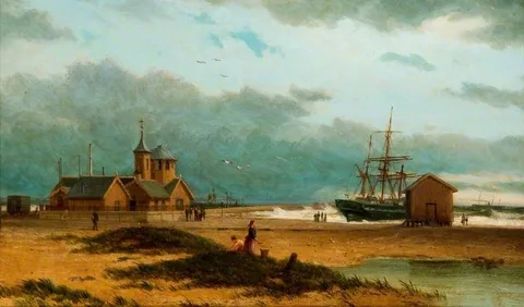 Duncan Fraser McLea, The Wreck off the South Pier
